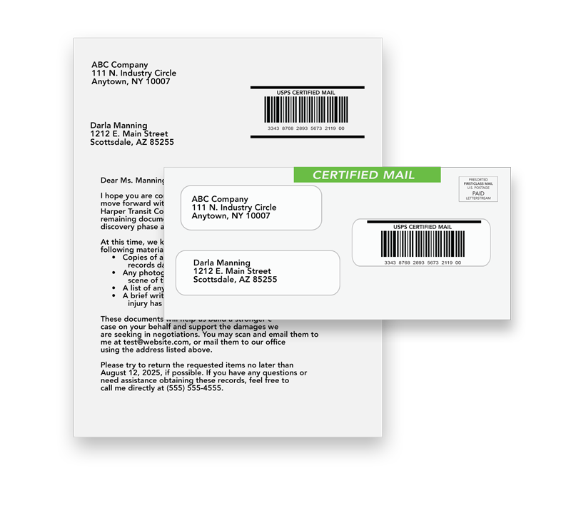 Certified Mail